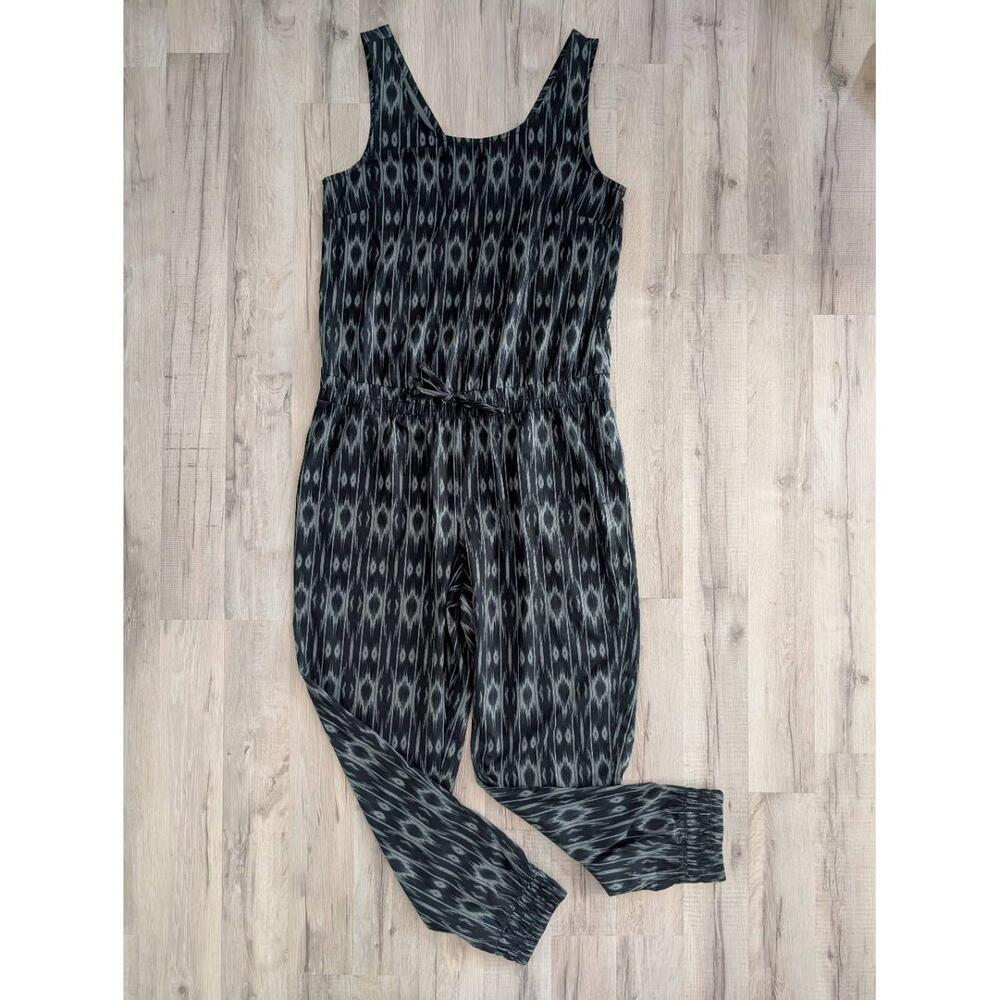 Athleta Ikat Crossback Romper Patterned Sleeveles… - image 2